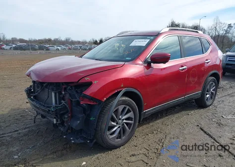 2016 Nissan Rogue S/Sl/Sv from USA, damaged, VIN 5N1AT2MV6GC855657